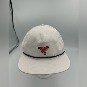 Bird Dogs Snapback Hat White Adult One Size Adjustable Rope Cap